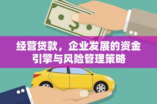 田尾经营贷款，企业发展的资金引擎与风险管理策略