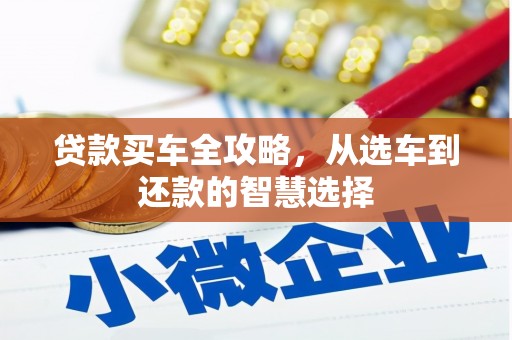 田尾贷款买车全攻略，从选车到还款的智慧选择