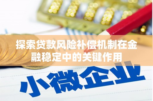田尾探索贷款风险补偿机制在金融稳定中的关键作用