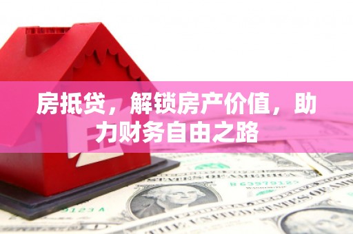 田尾房抵贷，解锁房产价值，助力财务自由之路