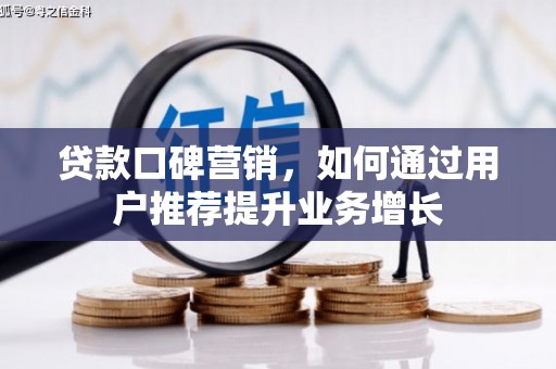 田尾贷款口碑营销，如何通过用户推荐提升业务增长