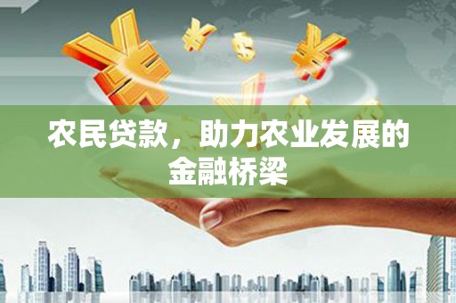 田尾农民贷款，助力农业发展的金融桥梁