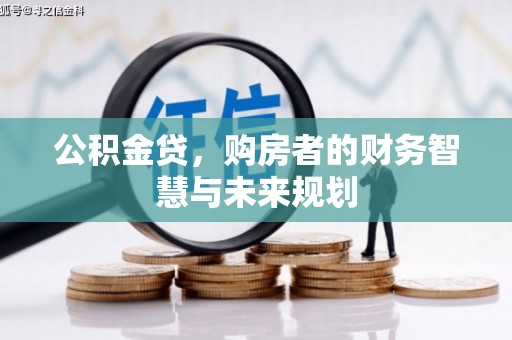 田尾公积金贷，购房者的财务智慧与未来规划
