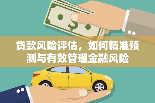 田尾贷款风险评估，如何精准预测与有效管理金融风险