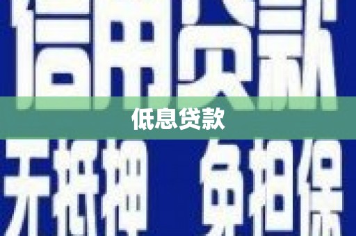 田尾低息贷款