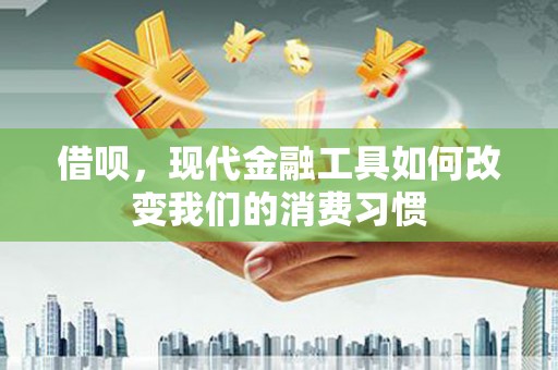 田尾借呗，现代金融工具如何改变我们的消费习惯