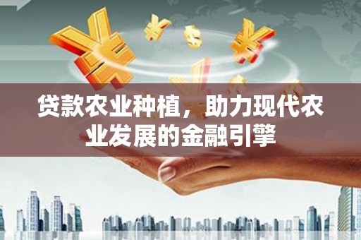 田尾贷款农业种植，助力现代农业发展的金融引擎