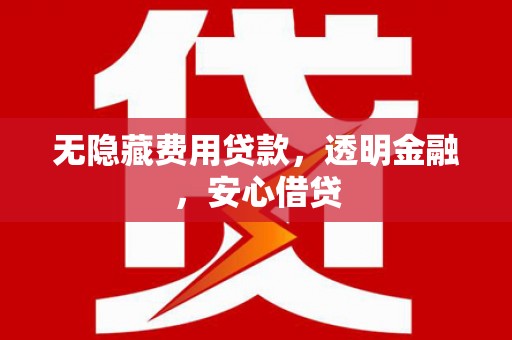田尾无隐藏费用贷款，透明金融，安心借贷
