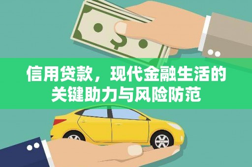 田尾信用贷款，现代金融生活的关键助力与风险防范