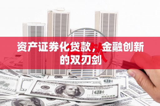 田尾资产证券化贷款，金融创新的双刃剑