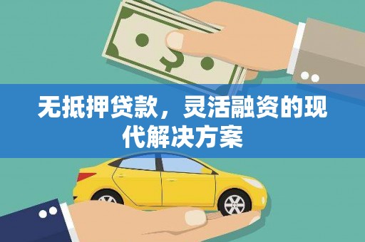 田尾无抵押贷款，灵活融资的现代解决方案