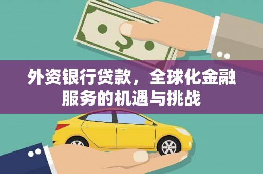 田尾外资银行贷款，全球化金融服务的机遇与挑战