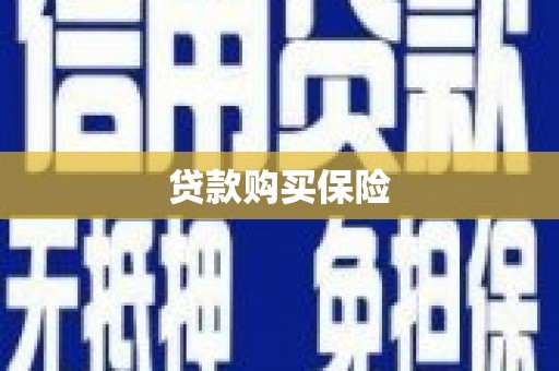 田尾贷款购买保险
