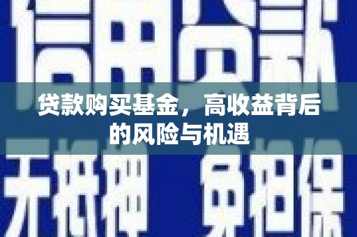 田尾贷款购买基金，高收益背后的风险与机遇